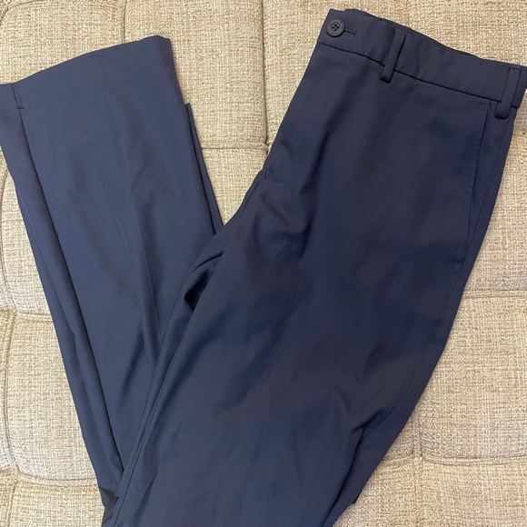 Hart Scnaffner Marx navy dress pants 32W 32L - Picture 1 of 5